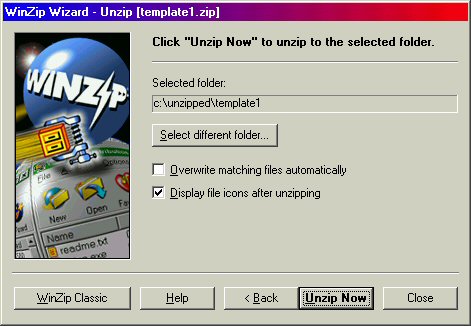 WinZip box